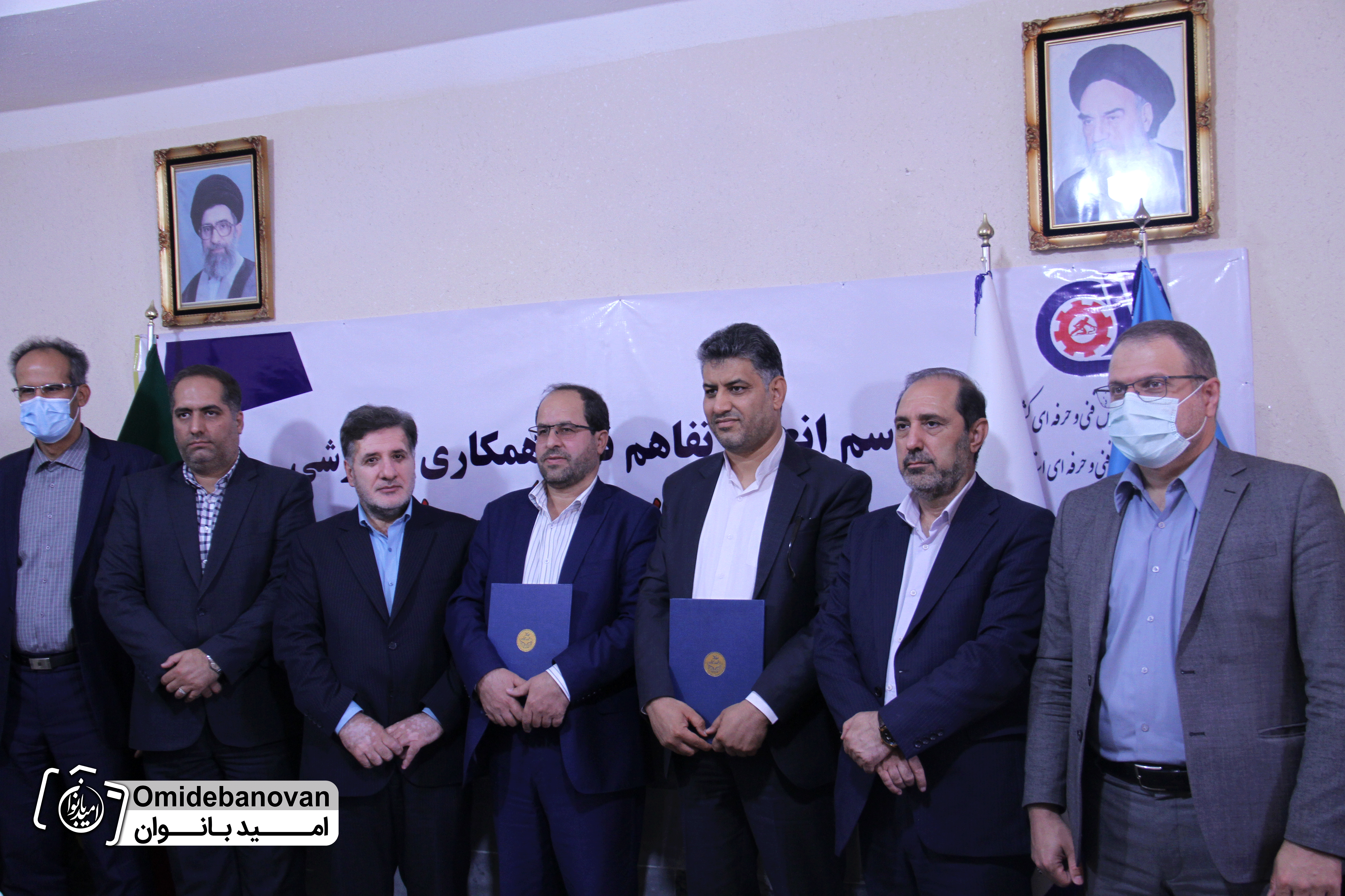انعقاد قرارداد بین دانشگاه تهران وسازمان آموزش فنی و حرفه ای کشور در اشتهارد 